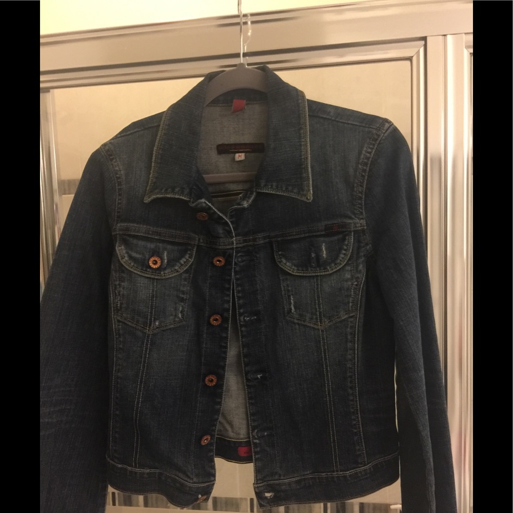 Ag jean jacket size m - Picture 3 of 6